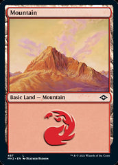 Mountain (487) [Modern Horizons 2] | Shuffle n Cut Hobbies & Games