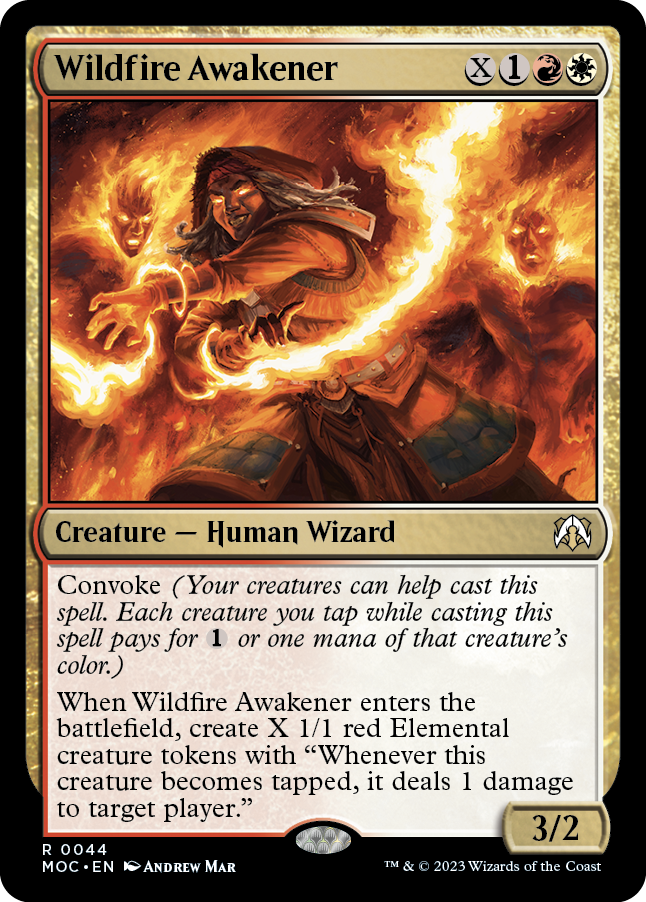 Wildfire Awakener [March of the Machine Commander] | Shuffle n Cut Hobbies & Games