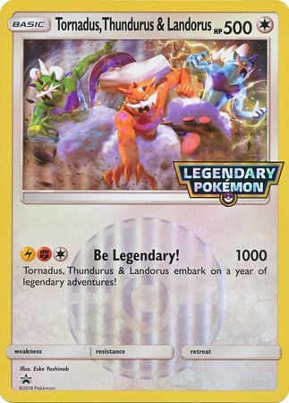 Tornadus, Thundurus & Landorus (Jumbo Card) [Miscellaneous Cards] | Shuffle n Cut Hobbies & Games