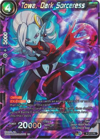 Towa, Dark Sorceress (P-213) [Promotion Cards] | Shuffle n Cut Hobbies & Games