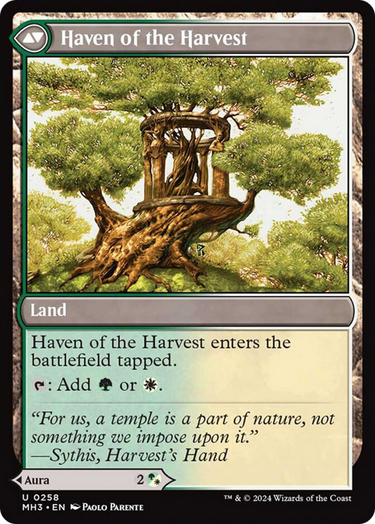 Strength of the Harvest // Haven of the Harvest [Modern Horizons 3] | Shuffle n Cut Hobbies & Games