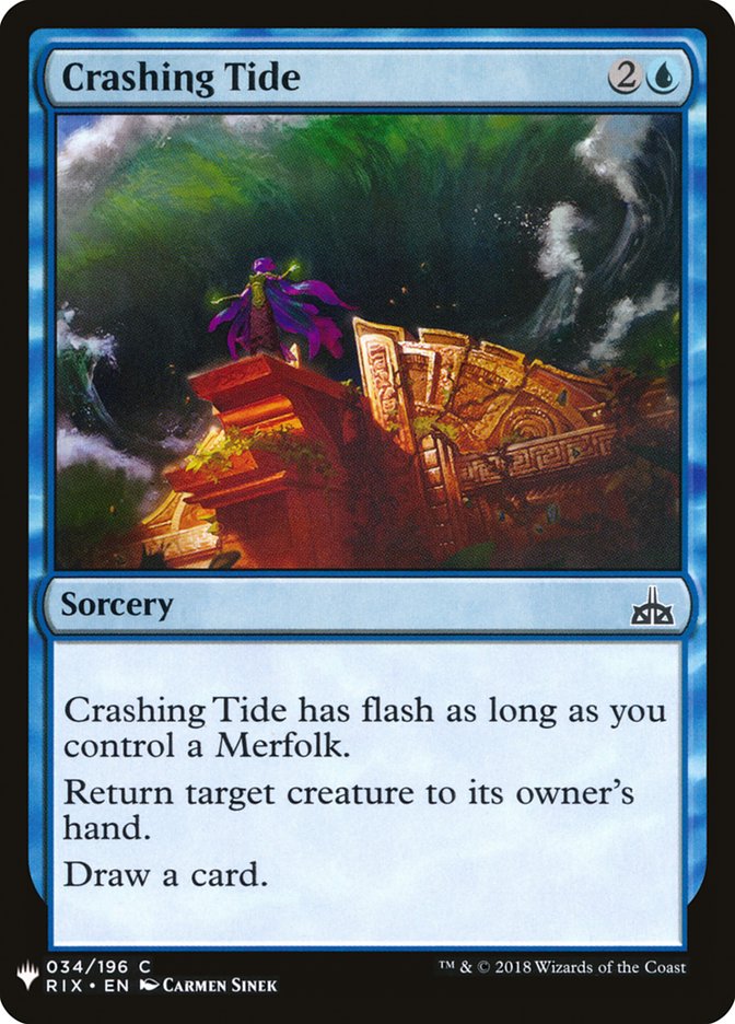 Crashing Tide [Mystery Booster] | Shuffle n Cut Hobbies & Games