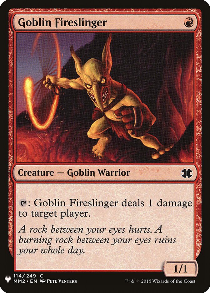 Goblin Fireslinger [Mystery Booster] | Shuffle n Cut Hobbies & Games