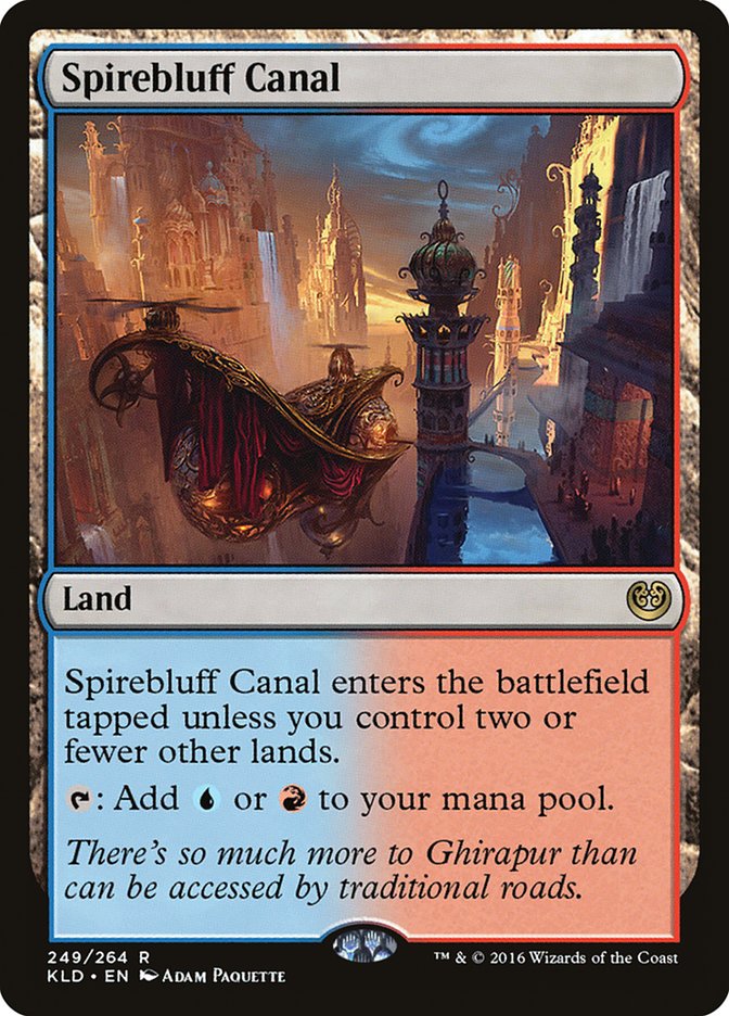 Spirebluff Canal [Kaladesh] | Shuffle n Cut Hobbies & Games