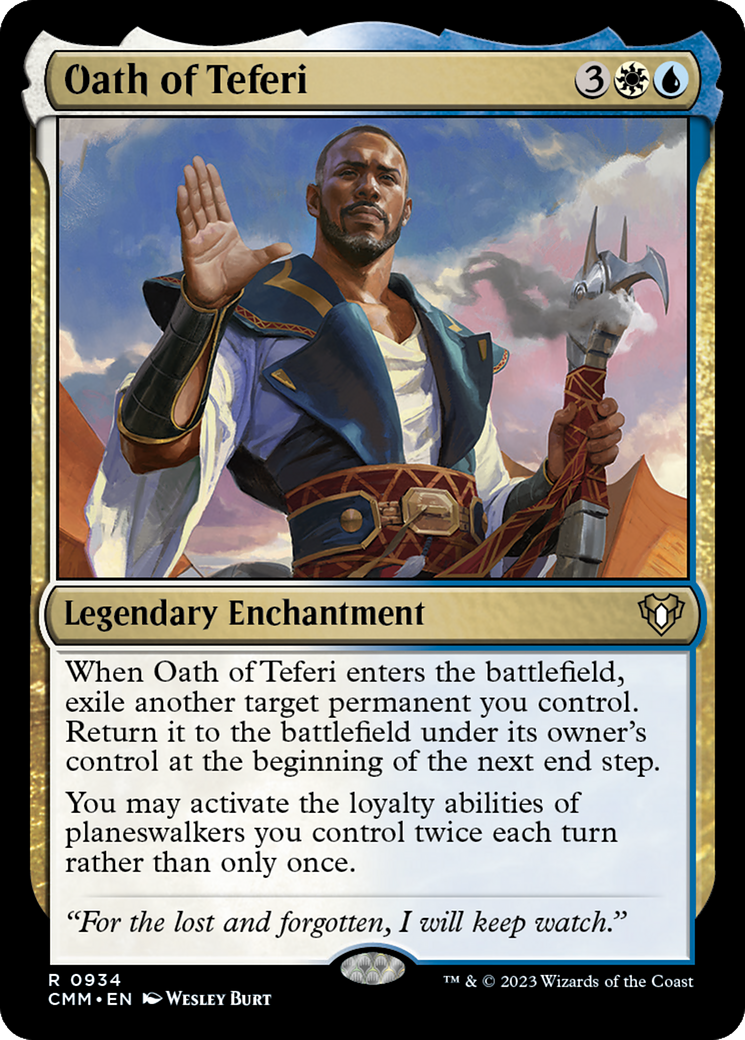 Oath of Teferi [Commander Masters] | Shuffle n Cut Hobbies & Games