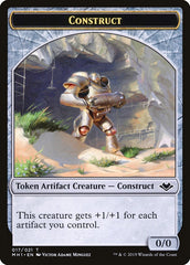 Goblin (010) // Construct (017) Double-Sided Token [Modern Horizons Tokens] | Shuffle n Cut Hobbies & Games