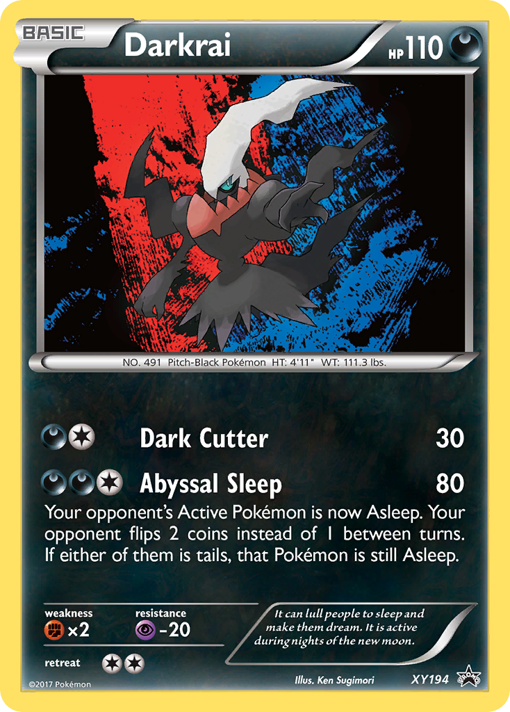 Darkrai (XY194) [XY: Black Star Promos] | Shuffle n Cut Hobbies & Games