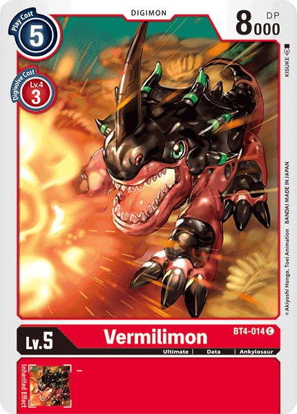 Vermilimon [BT4-014] [Great Legend] | Shuffle n Cut Hobbies & Games