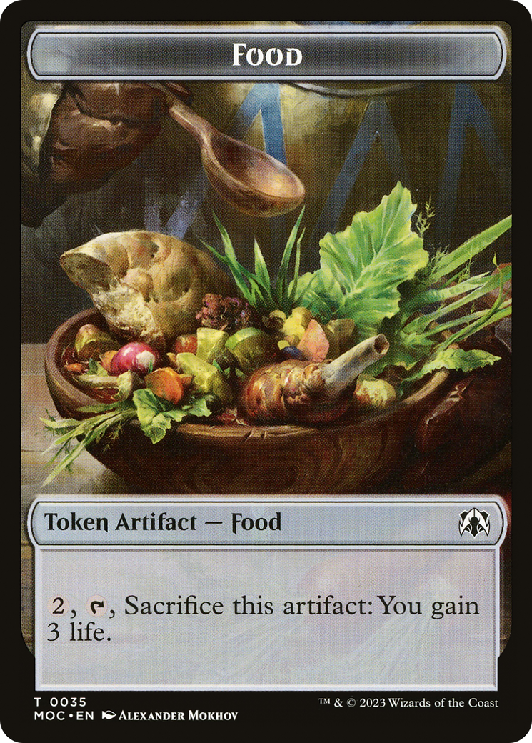 Food Token [March of the Machine] | Shuffle n Cut Hobbies & Games