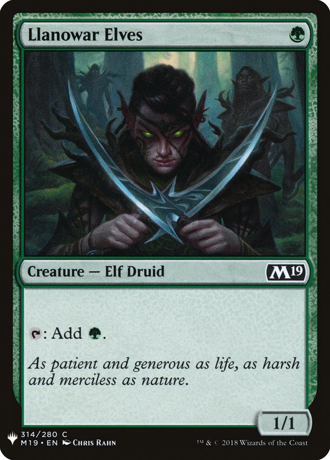 Llanowar Elves [Mystery Booster] | Shuffle n Cut Hobbies & Games