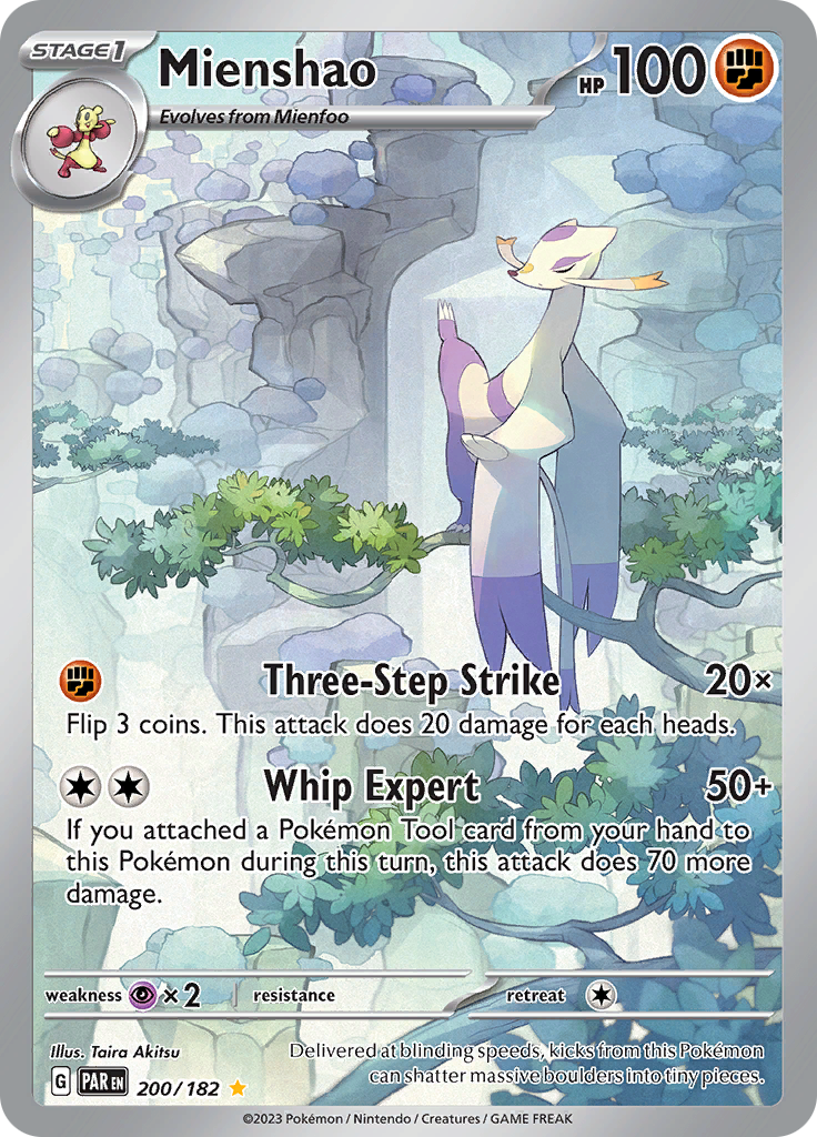 Mienshao (200/182) [Scarlet & Violet: Paradox Rift] | Shuffle n Cut Hobbies & Games