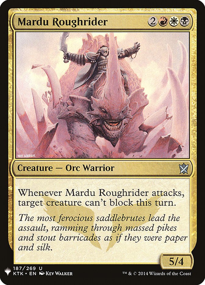 Mardu Roughrider [Mystery Booster] | Shuffle n Cut Hobbies & Games