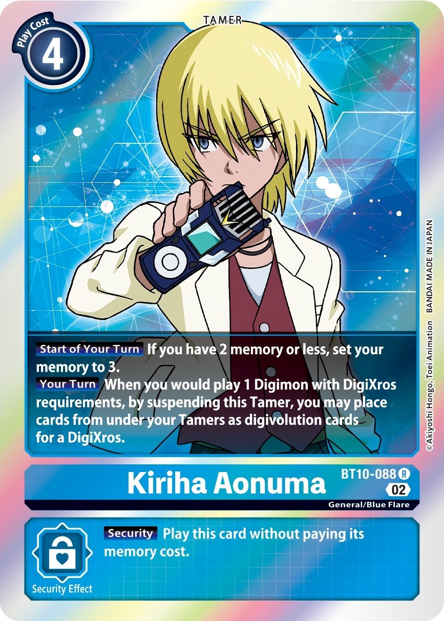 Kiriha Aonuma [BT10-088] [Xros Encounter] | Shuffle n Cut Hobbies & Games