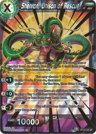 Shenron, Unison of Rescue (BT10-125) [Rise of the Unison Warrior 2nd Edition] | Shuffle n Cut Hobbies & Games