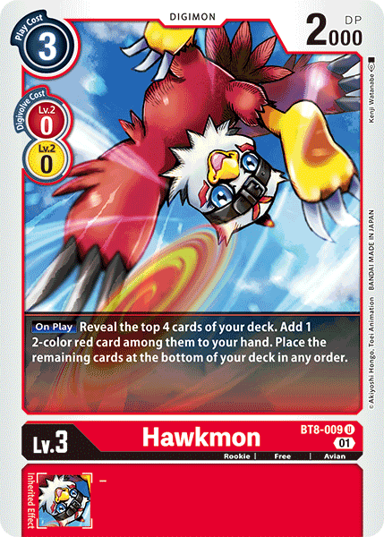 Hawkmon [BT8-009] [New Awakening] | Shuffle n Cut Hobbies & Games