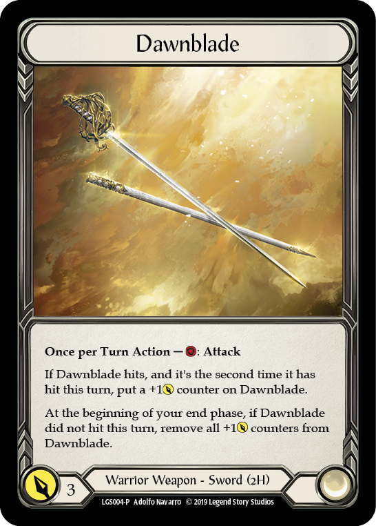 Dawnblade [LGS004-P] (Promo)  1st Edition Cold Foil | Shuffle n Cut Hobbies & Games