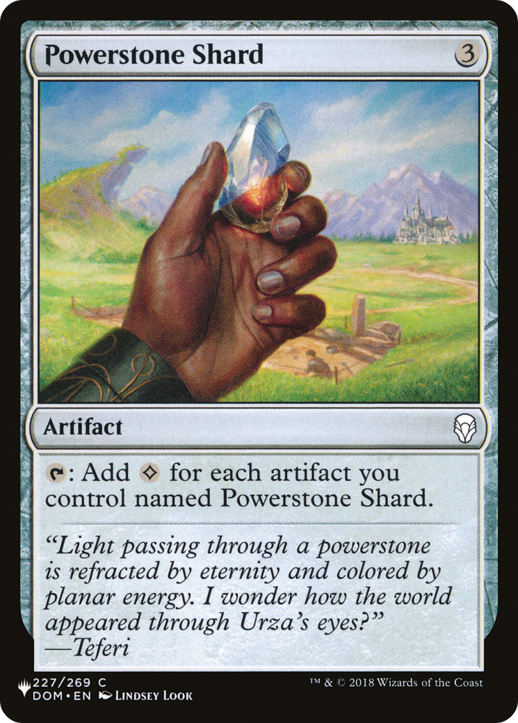 Powerstone Shard [The List] | Shuffle n Cut Hobbies & Games