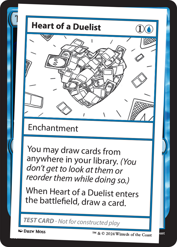 Heart of a Duelist [Mystery Booster 2 Playtest Cards] | Shuffle n Cut Hobbies & Games