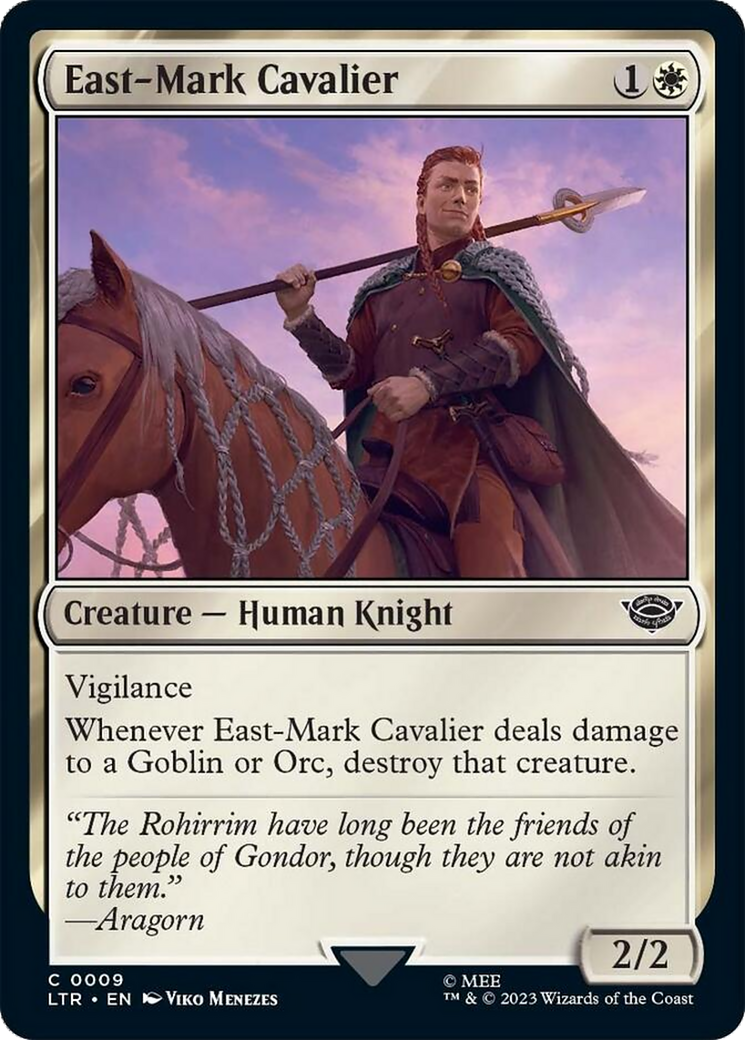 East-Mark Cavalier [The Lord of the Rings: Tales of Middle-Earth] | Shuffle n Cut Hobbies & Games