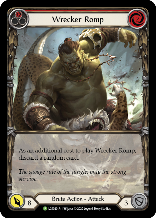 Wrecker Romp (Red) [LGS020] (Promo) | Shuffle n Cut Hobbies & Games