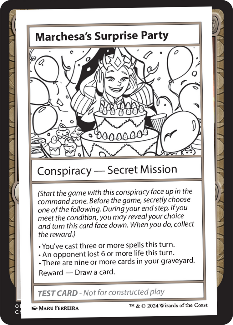 Marchesa's Surprise Party [Mystery Booster 2 Playtest Cards] | Shuffle n Cut Hobbies & Games