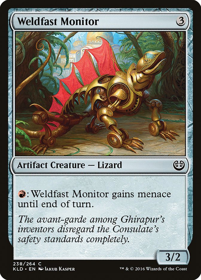 Weldfast Monitor [Kaladesh] | Shuffle n Cut Hobbies & Games