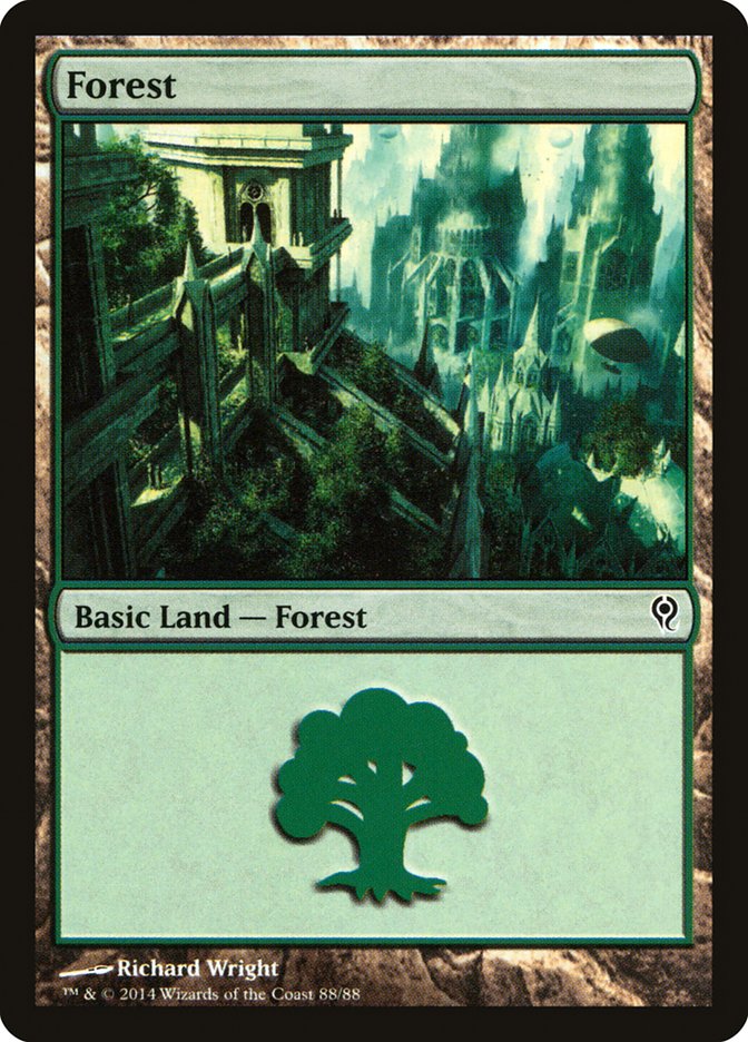 Forest (88) [Duel Decks: Jace vs. Vraska] | Shuffle n Cut Hobbies & Games