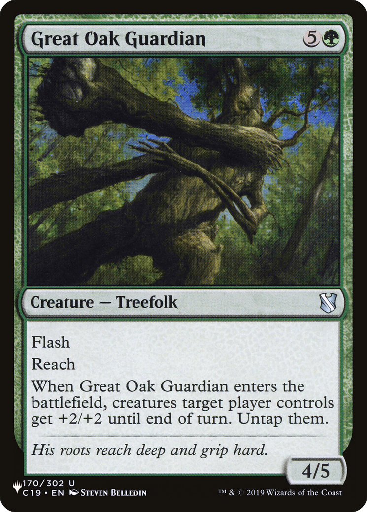 Great Oak Guardian [The List Reprints] | Shuffle n Cut Hobbies & Games