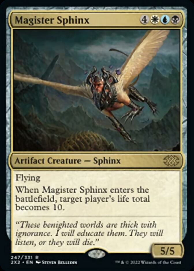 Magister Sphinx [Double Masters 2022] | Shuffle n Cut Hobbies & Games