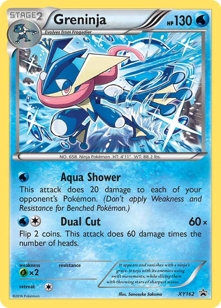 Greninja (XY162) [XY: Black Star Promos] | Shuffle n Cut Hobbies & Games