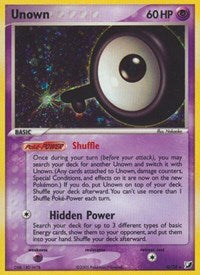 Unown (Q) (Q/28) [EX: Unseen Forces] | Shuffle n Cut Hobbies & Games