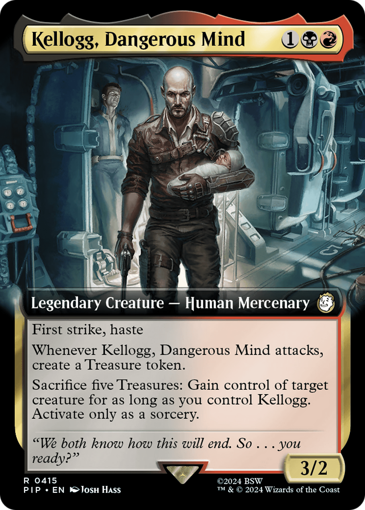 Kellogg, Dangerous Mind (Extended Art) [Fallout] | Shuffle n Cut Hobbies & Games