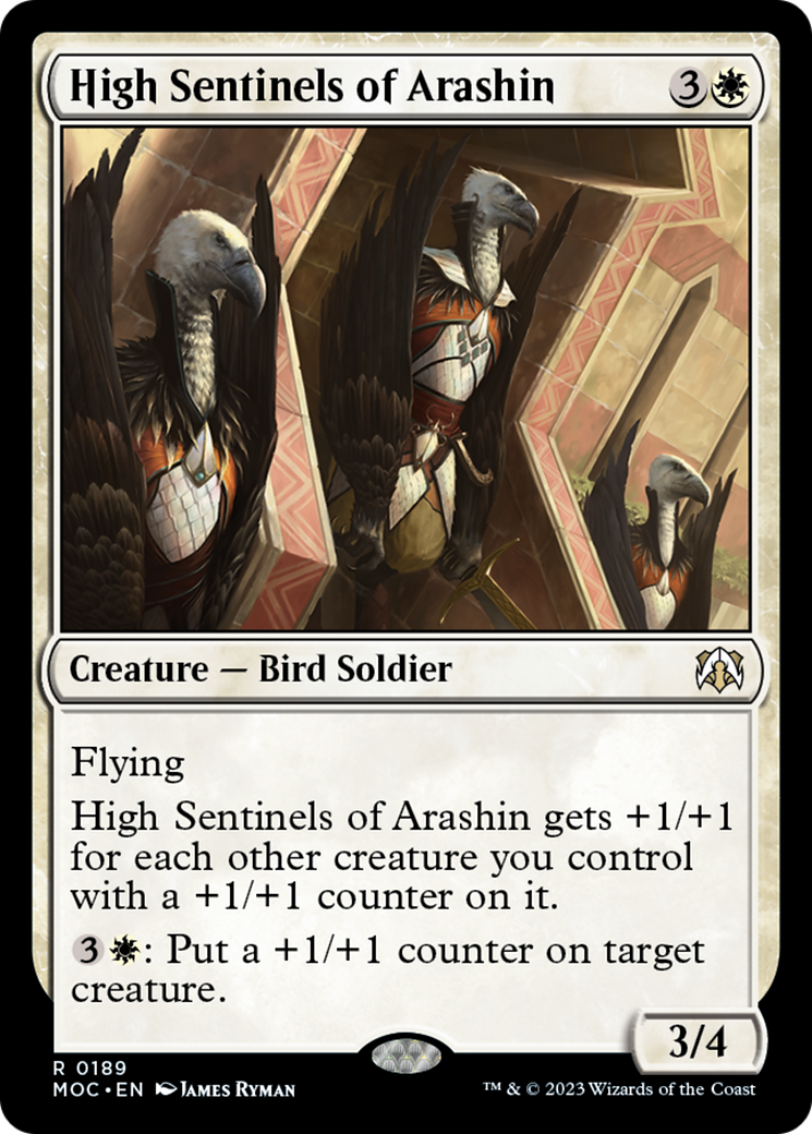 High Sentinels of Arashin [March of the Machine Commander] | Shuffle n Cut Hobbies & Games