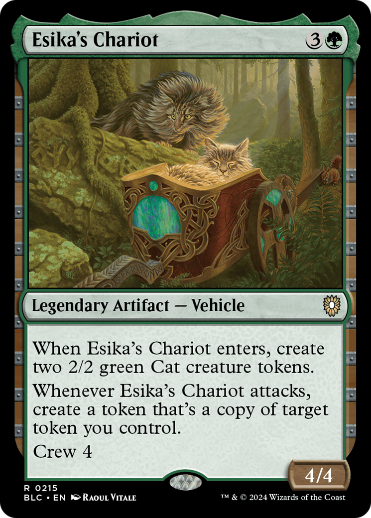 Esika's Chariot [Bloomburrow Commander] | Shuffle n Cut Hobbies & Games