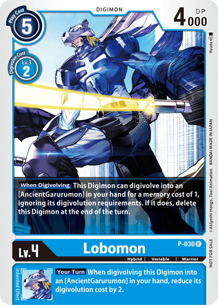 Lobomon [P-030] [Promotional Cards] | Shuffle n Cut Hobbies & Games