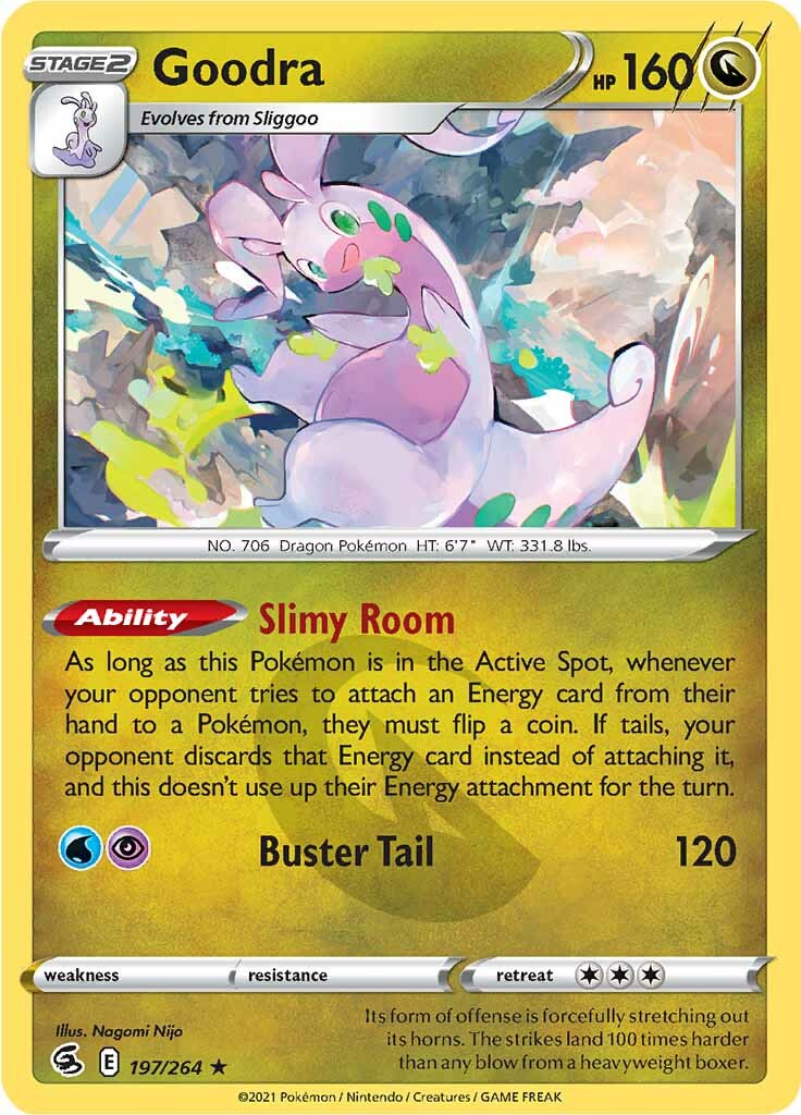 Goodra (197/264) [Sword & Shield: Fusion Strike] | Shuffle n Cut Hobbies & Games