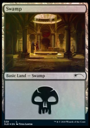 Swamp (Rogues) (559) [Secret Lair Drop Promos] | Shuffle n Cut Hobbies & Games