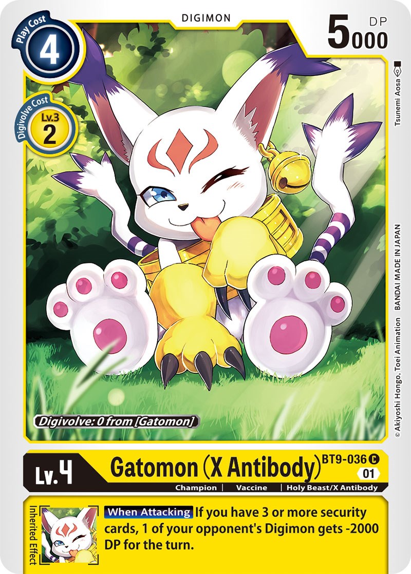 Gatomon (X Antibody) [BT9-036] [X Record] | Shuffle n Cut Hobbies & Games