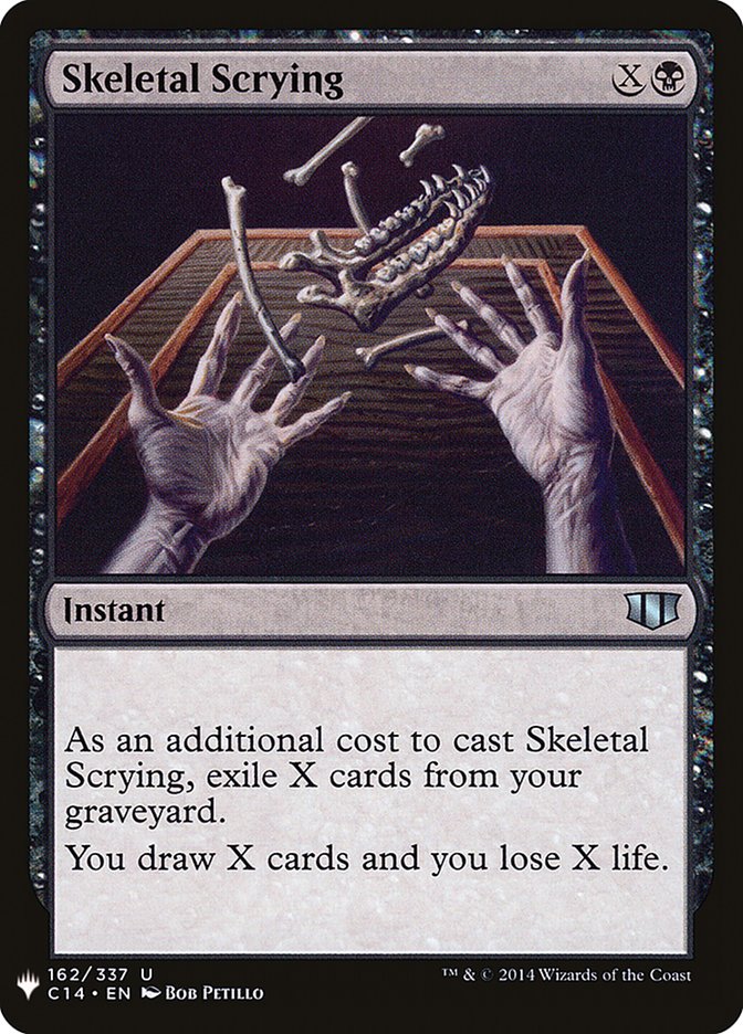 Skeletal Scrying [Mystery Booster] | Shuffle n Cut Hobbies & Games