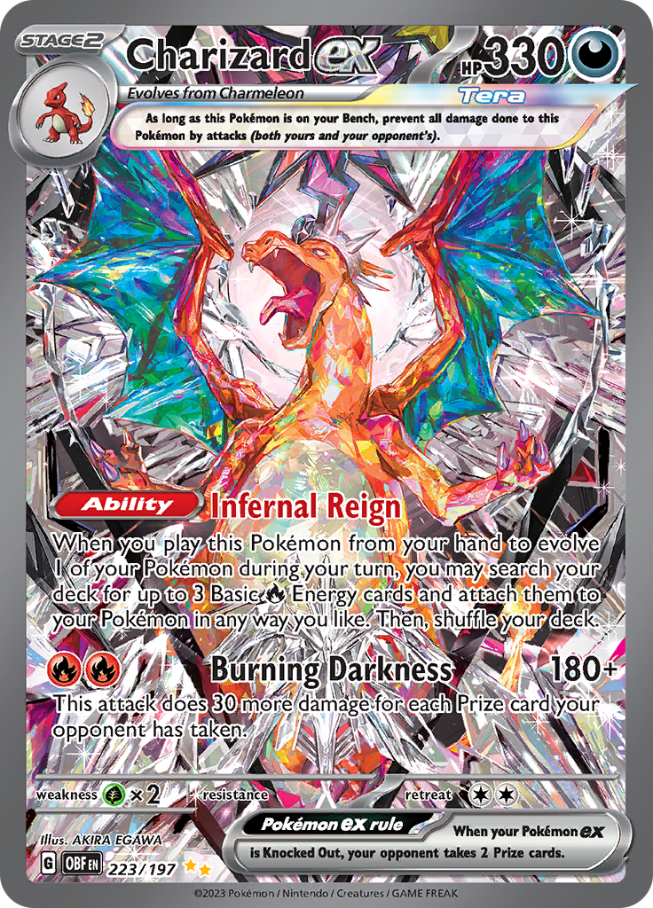 Charizard ex (223/197) [Scarlet & Violet: Obsidian Flames] | Shuffle n Cut Hobbies & Games