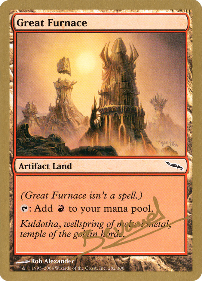 Great Furnace (Manuel Bevand) [World Championship Decks 2004] | Shuffle n Cut Hobbies & Games