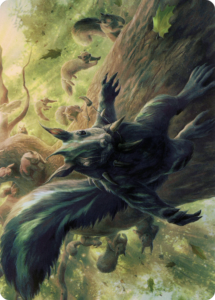 Chatterfang, Squirrel General Art Card (68) [Modern Horizons 2 Art Series] | Shuffle n Cut Hobbies & Games