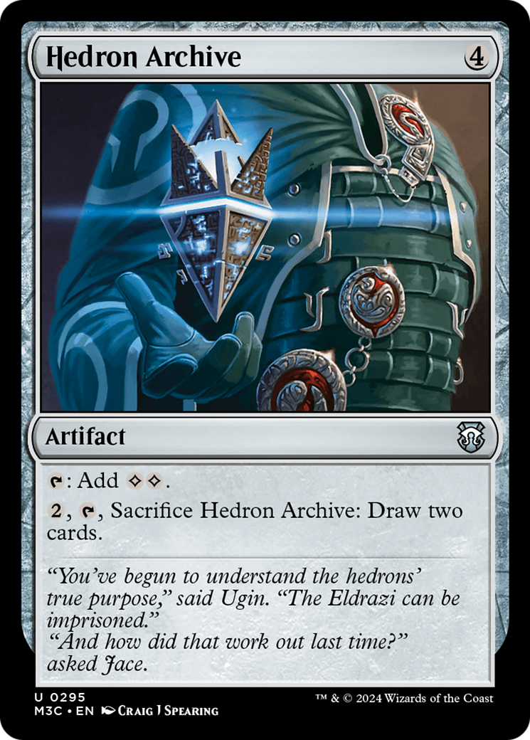 Hedron Archive (Ripple Foil) [Modern Horizons 3 Commander] | Shuffle n Cut Hobbies & Games