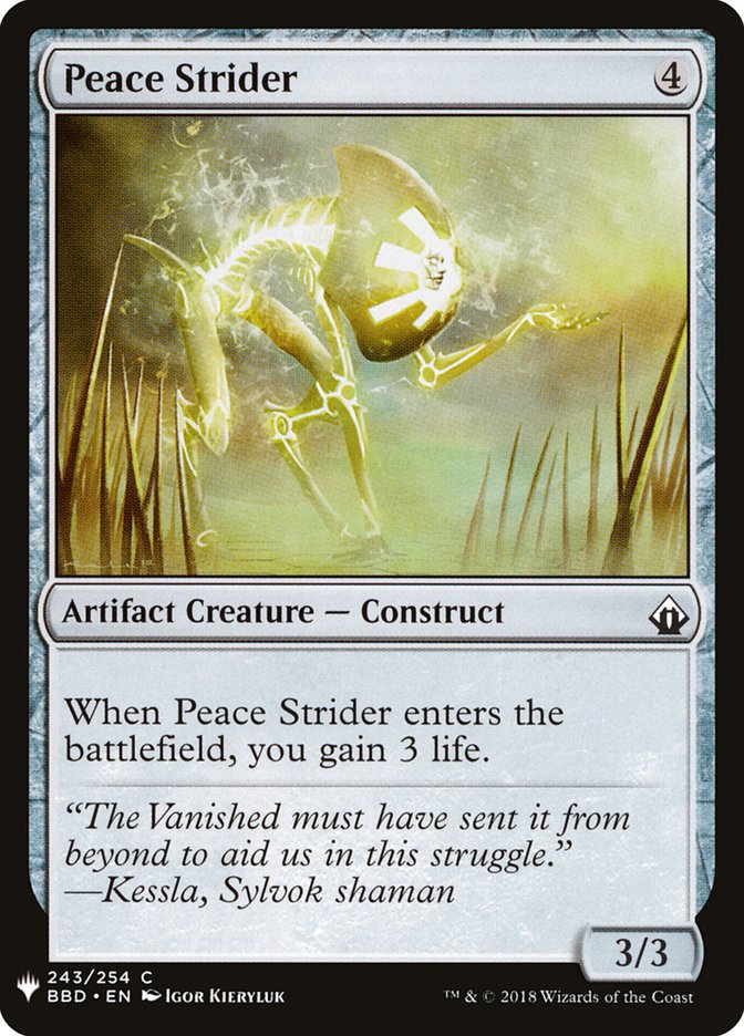 Peace Strider [Mystery Booster] | Shuffle n Cut Hobbies & Games