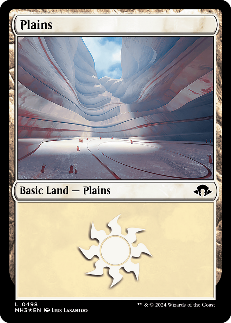 Plains (0498) (Ripple Foil) [Modern Horizons 3] | Shuffle n Cut Hobbies & Games