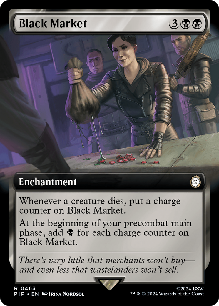 Black Market (Extended Art) [Fallout] | Shuffle n Cut Hobbies & Games