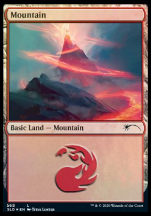 Mountain (Spellcasting) (568) [Secret Lair Drop Promos] | Shuffle n Cut Hobbies & Games