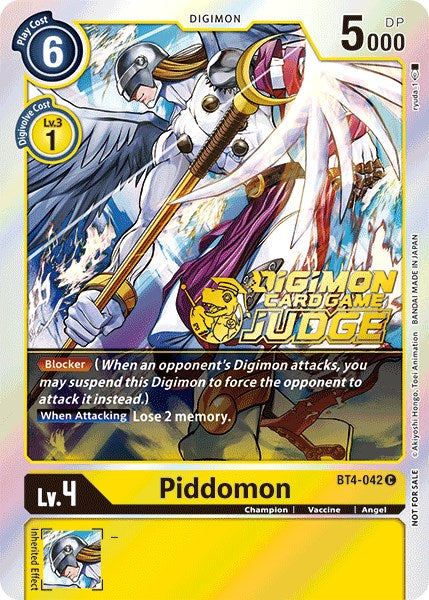 Piddomon [BT4-042] (Judge Pack 1) [Great Legend Promos] | Shuffle n Cut Hobbies & Games