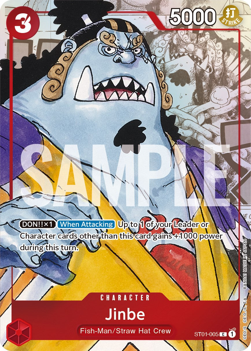 Jinbe (Alternate Art) [One Piece Promotion Cards] | Shuffle n Cut Hobbies & Games