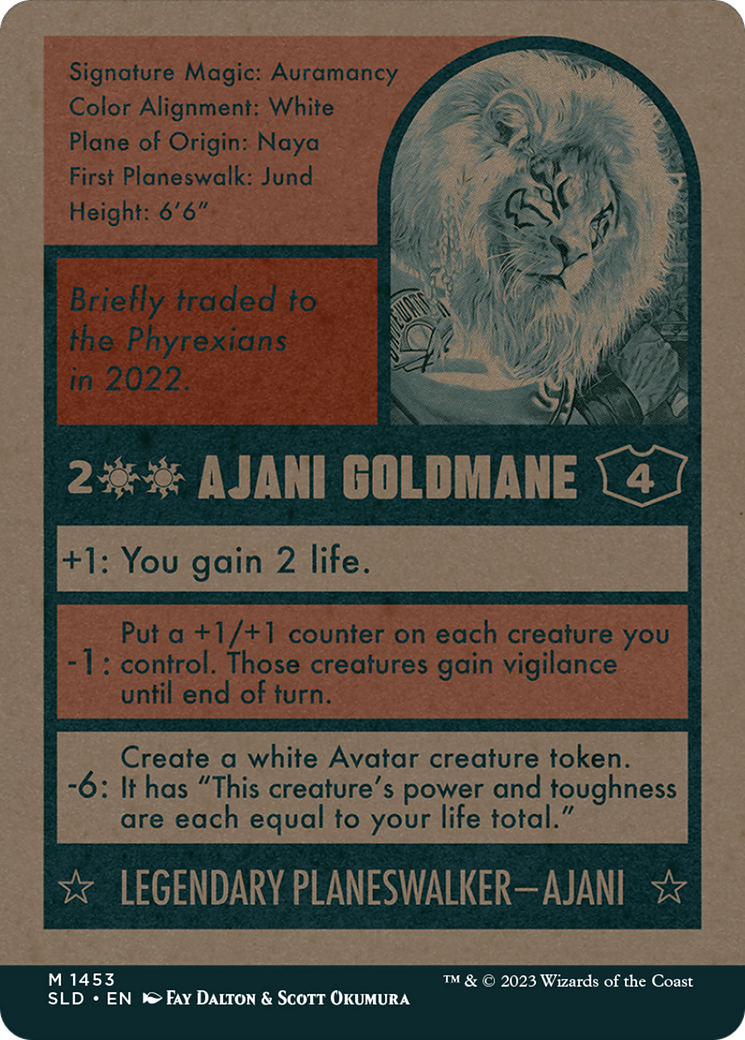 Ajani Goldmane [Secret Lair Drop Series] | Shuffle n Cut Hobbies & Games